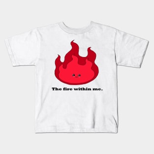 Kawaii Fire Kids T-Shirt